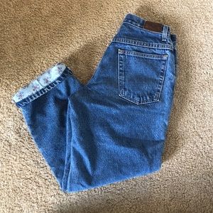 LL bean double l relaxed fit 6P flannel lined women’s jean